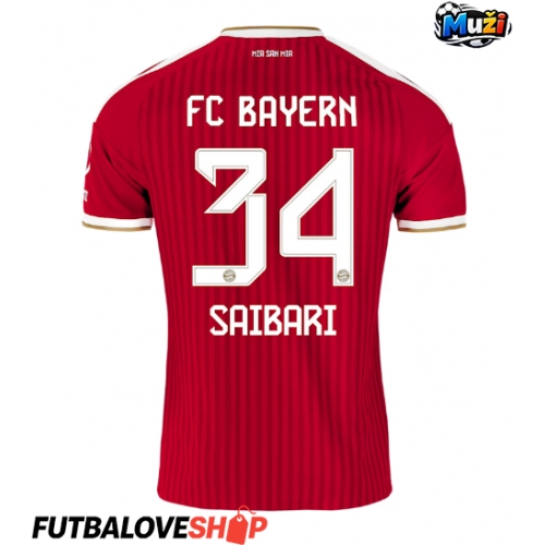 Dres Bayern Munich Ismael Saibari #34 Domáci 2026-27 Krátky Rukáv